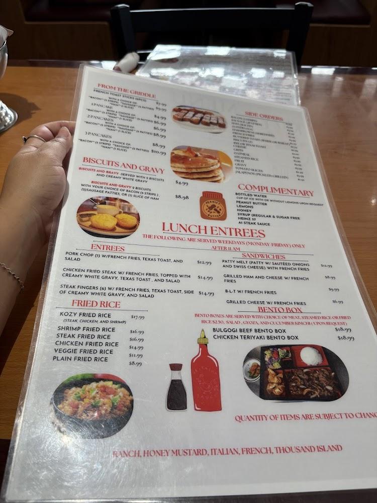 Kozy Kitchen Menu image 3